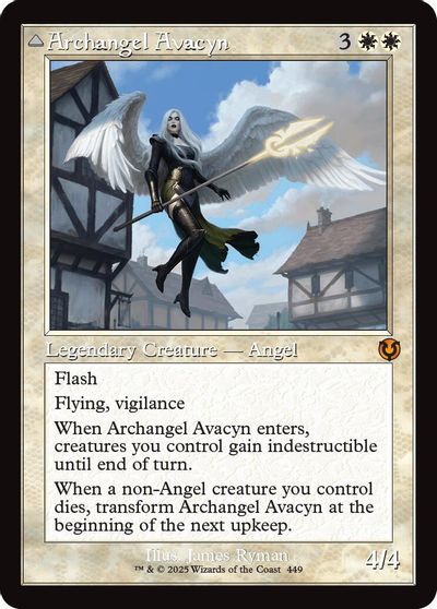 Archangel Avacyn (Retro Frame) card art