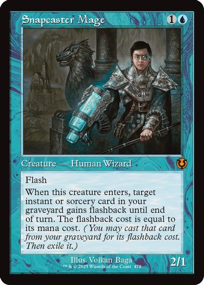 Snapcaster Mage (Retro Frame) card art