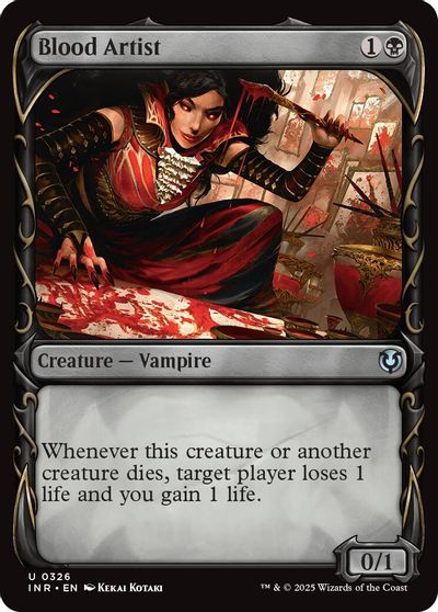 Blood Artist (Showcase) card art
