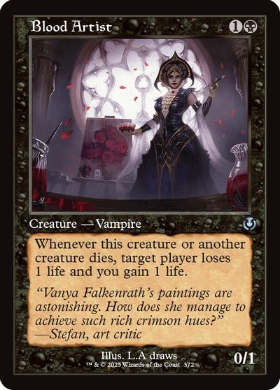 Blood Artist (Retro Frame) card art