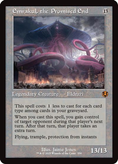 Emrakul, the Promised End (Retro Frame) card art