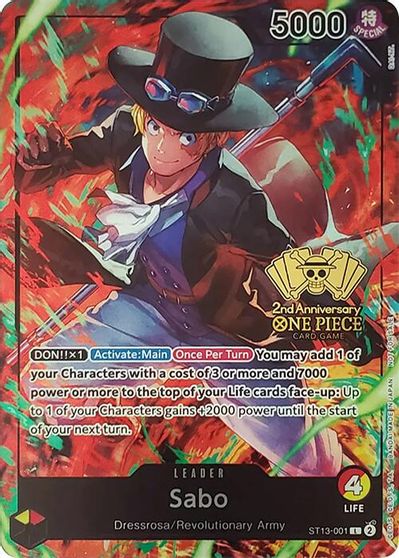 Sabo (2nd Anniversary Tournament) card art
