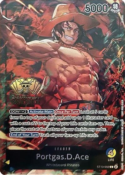 Portgas.D.Ace (2nd Anniversary Tournament) card art
