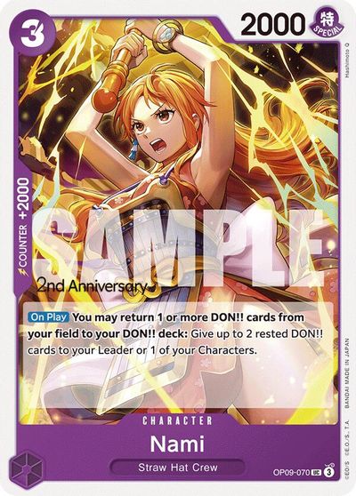 Nami (070) card art