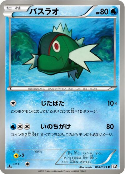 Basculin card art