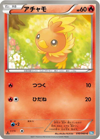 Torchic card art
