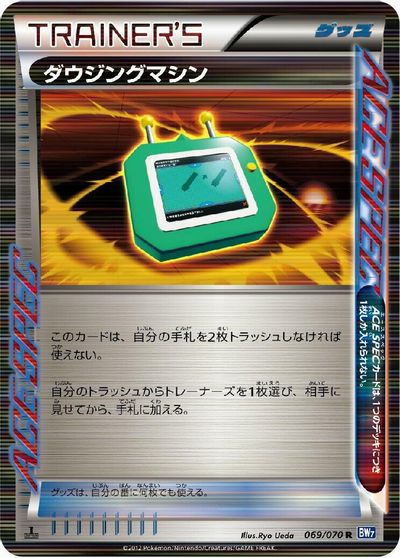 Dowsing Machine card art