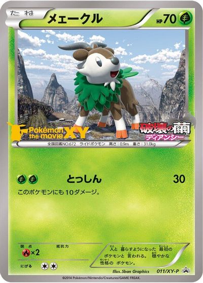 Skiddo - 011/XY-P card art