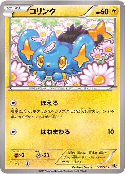 Shinx - 178/XY-P card art