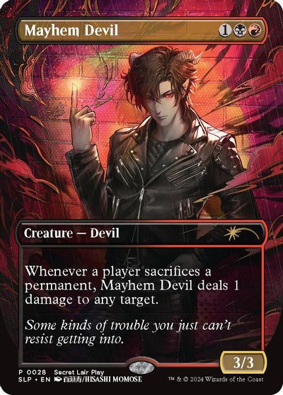 Mayhem Devil card art