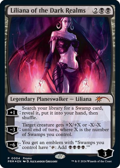 Liliana of the Dark Realms card art