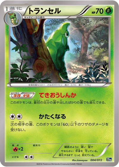 Metapod card art