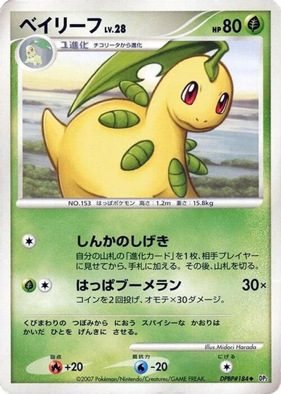 Bayleef card art