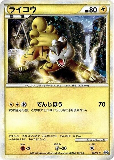 Raikou - 061/L-P card art