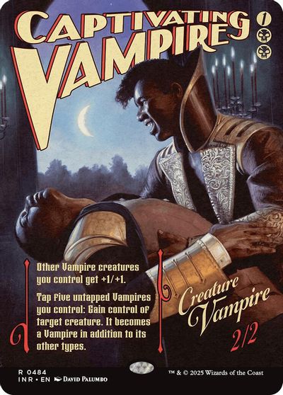 Captivating Vampire (Showcase) card art