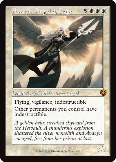 Avacyn, Angel of Hope (Retro Frame) card art