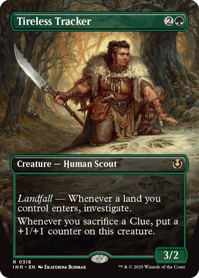 Tireless Tracker (Borderless) card art