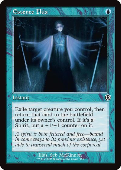 Essence Flux (Retro Frame) card art