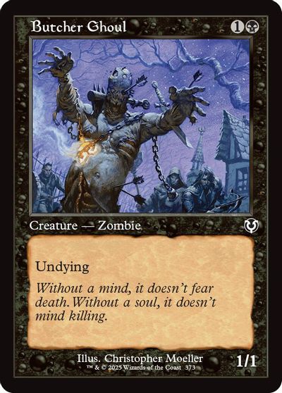 Butcher Ghoul (Retro Frame) card art