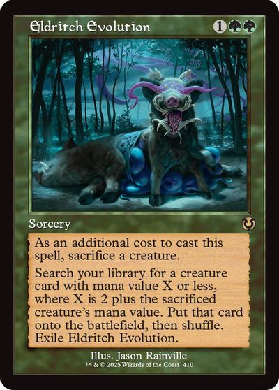 Eldritch Evolution (Retro Frame) card art