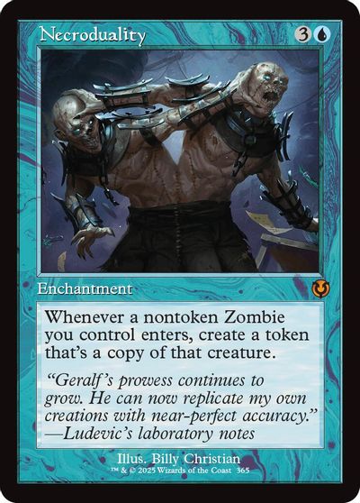 Necroduality (Retro Frame) card art