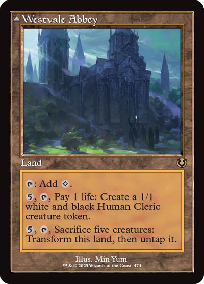 Westvale Abbey (Retro Frame) card art