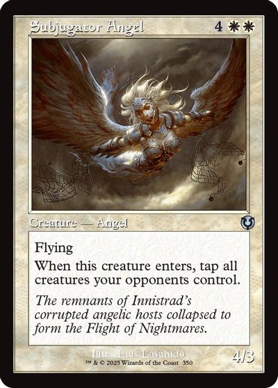 Subjugator Angel (Retro Frame) card art