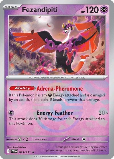 Fezandipiti (Master Ball Pattern) card art