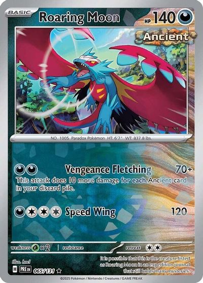 Roaring Moon (Master Ball Pattern) card art