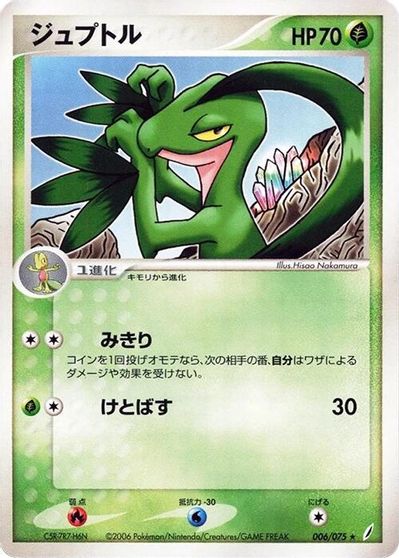Grovyle card art