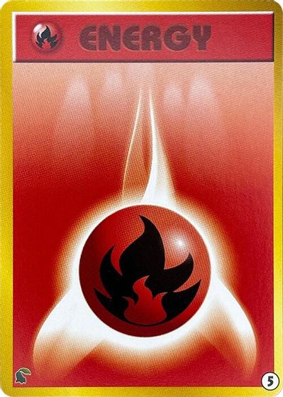 Basic Fire Energy - 5 card art