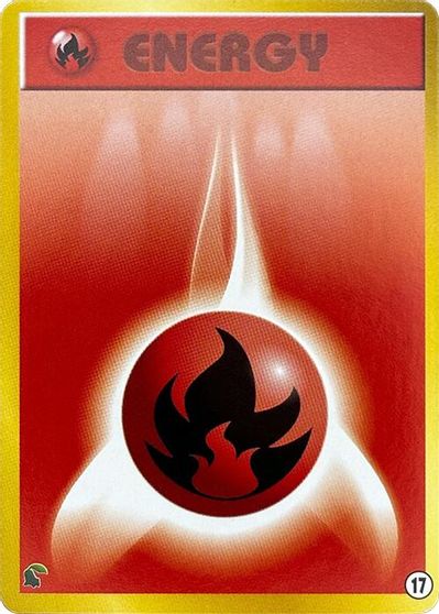 Basic Fire Energy - 17 card art
