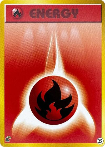 Basic Fire Energy - 25 card art