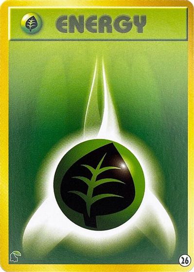 Basic Grass Energy - 26 card art