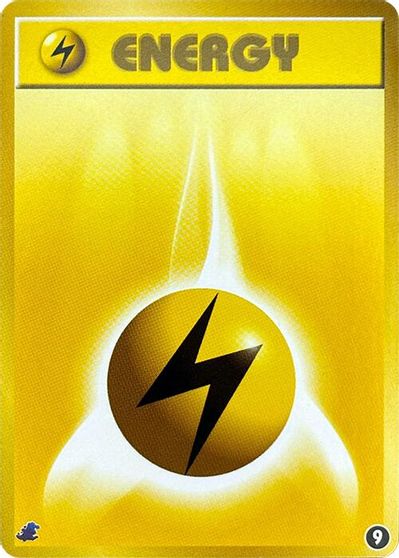 Basic Lightning Energy - 9 card art