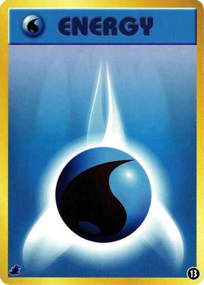 Basic Water Energy - 13 card art