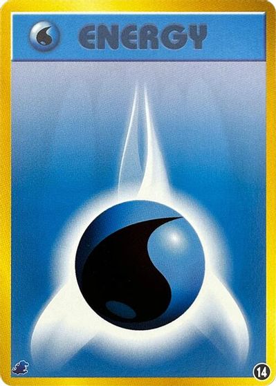 Basic Water Energy - 14 card art