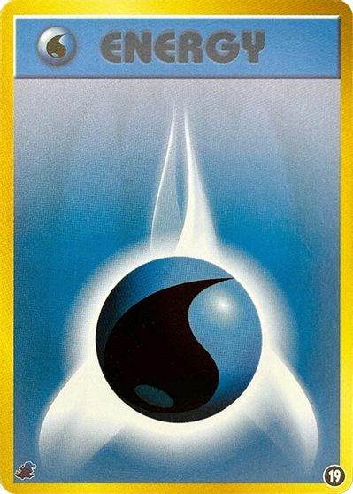 Basic Water Energy - 19 card art