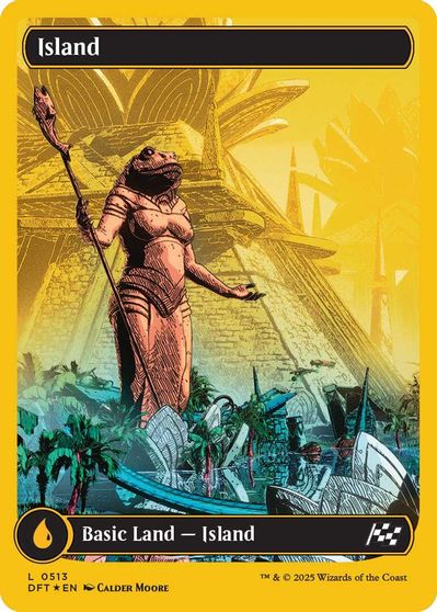 Island (0513) (First-Place Foil) card art