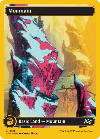 Mountain (0515) (First-Place Foil) card art