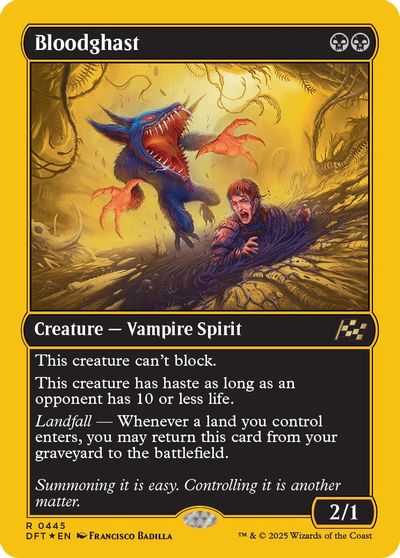 Bloodghast (First-Place Foil) card art