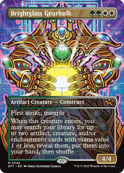 Brightglass Gearhulk (Borderless) card art