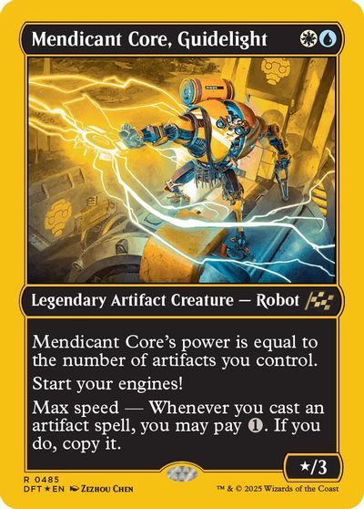 Mendicant Core, Guidelight (First-Place Foil) card art