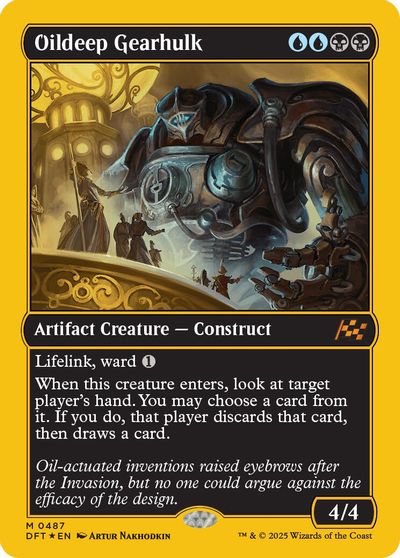 Oildeep Gearhulk (First-Place Foil) card art
