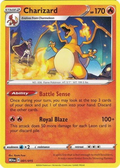 Charizard card art