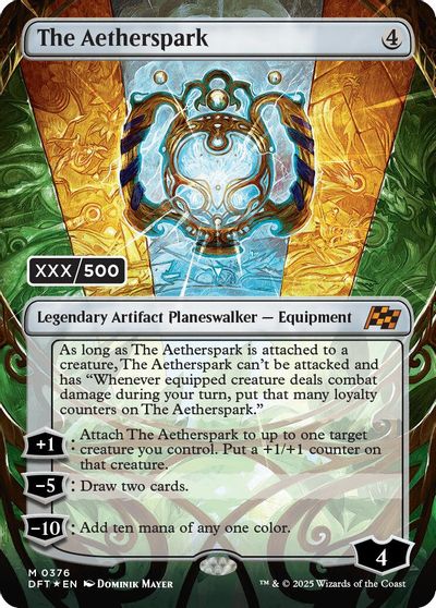 The Aetherspark (Serial Numbered) card art