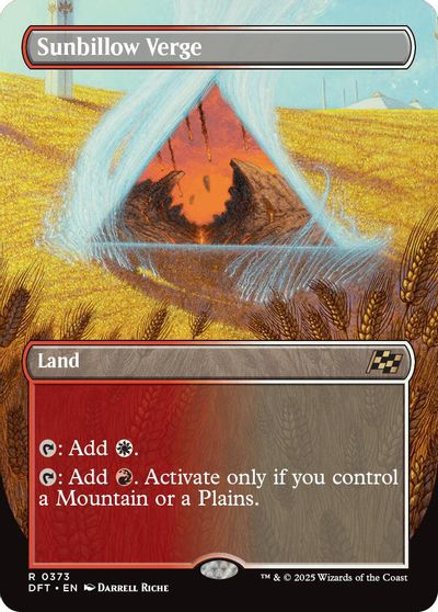 Sunbillow Verge (Borderless) card art