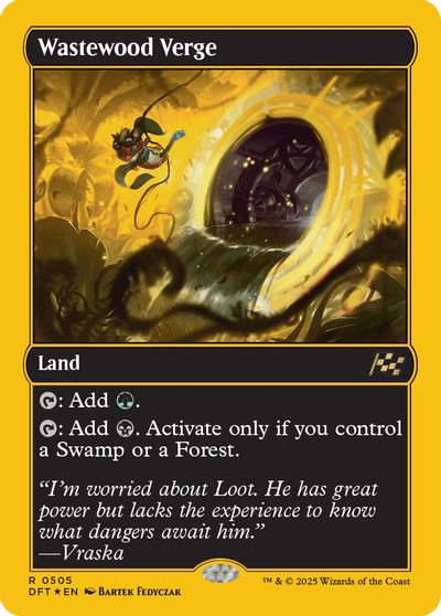 Wastewood Verge (First-Place Foil) card art