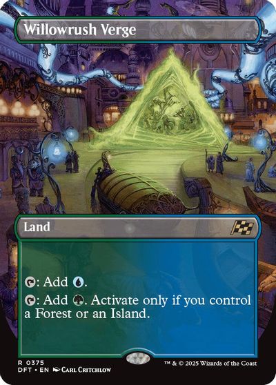Willowrush Verge (Borderless) card art