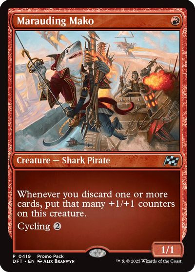 Marauding Mako card art